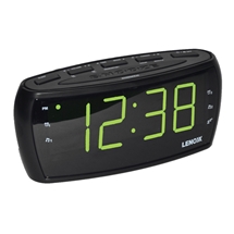 Large Numbered Clock Radio